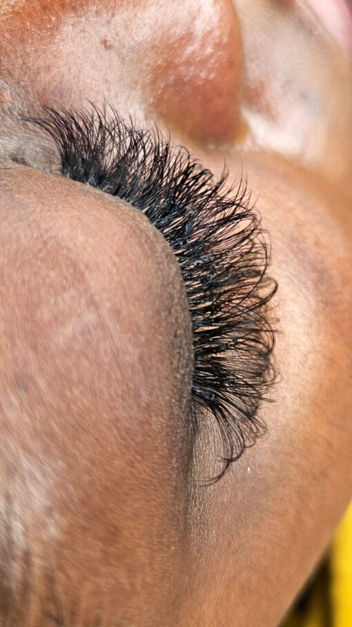 Normal natural ( on each single lashes)