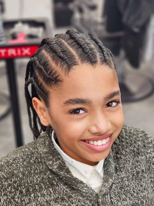 Basic Cornrows without attachment